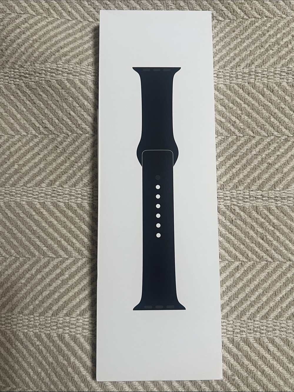 Apple Black Silicone Watch Band